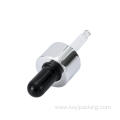 24mm aluminum shell glass dropper for dropper bottles